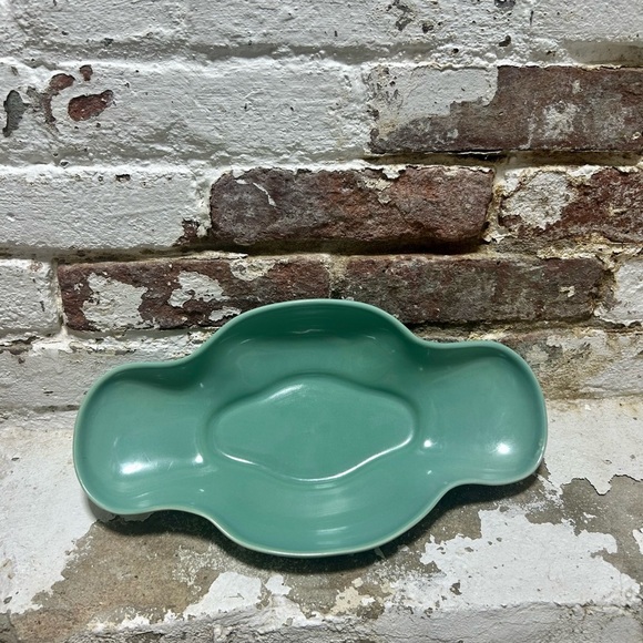 abingdon Other - Vintage Abingdon USA Teal Curved Bowl.